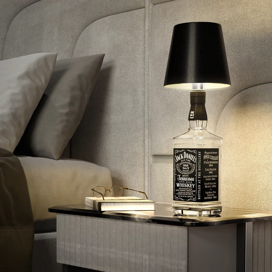 Tequila Glow Whiskey Bottle Lamp
